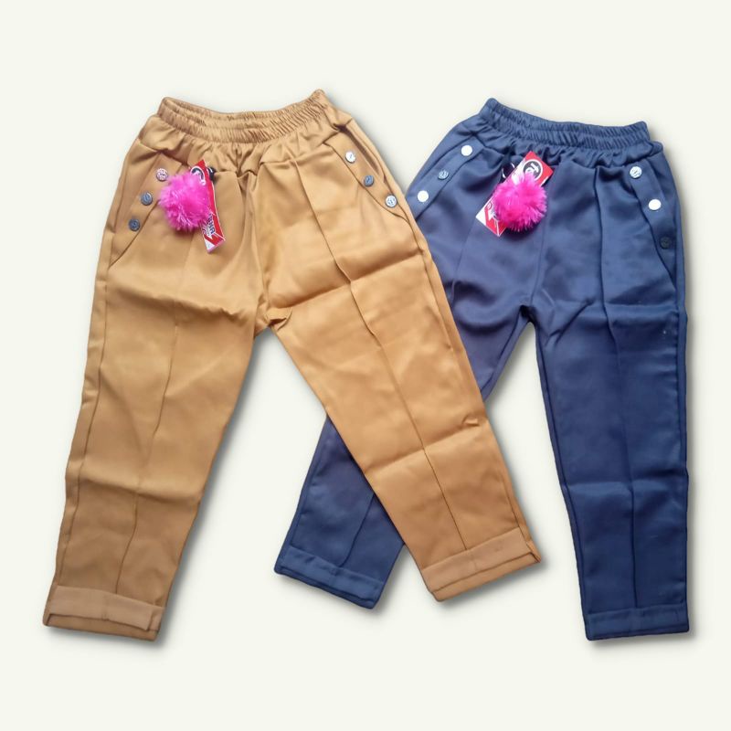 BAGYY PANTS ANAK PEREMPUAN USIA 3-14 TAHUN FASHION ANAK PEREMPUAN BAGYY PANTS ANAK CELANA ANAK PEREMPUAN BEGI PEN ANAK