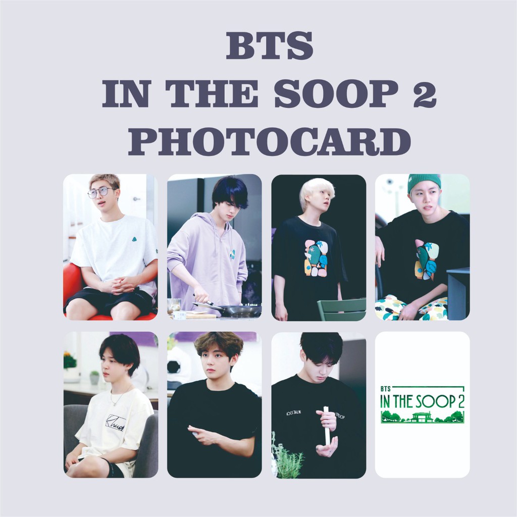 BTS IN THE SOOP 2 PHOTOCARD