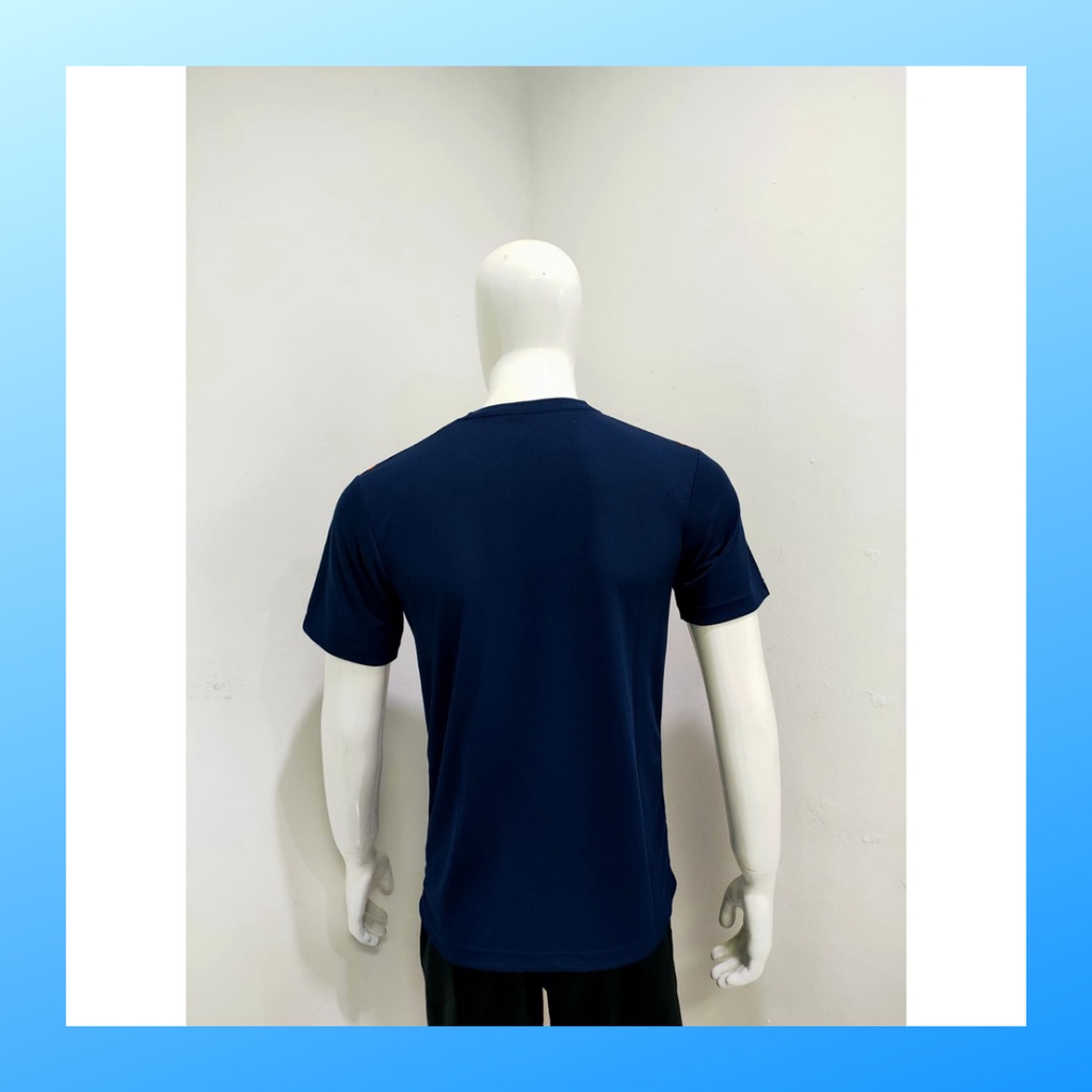 Kaos sepak bola pria jersey soccer club baju atasan wanita dewasa t-shirt seragam jersy outfit klub olahraga kostum jarsey futsal pakaian oblong sports suit apparel NK155 navy