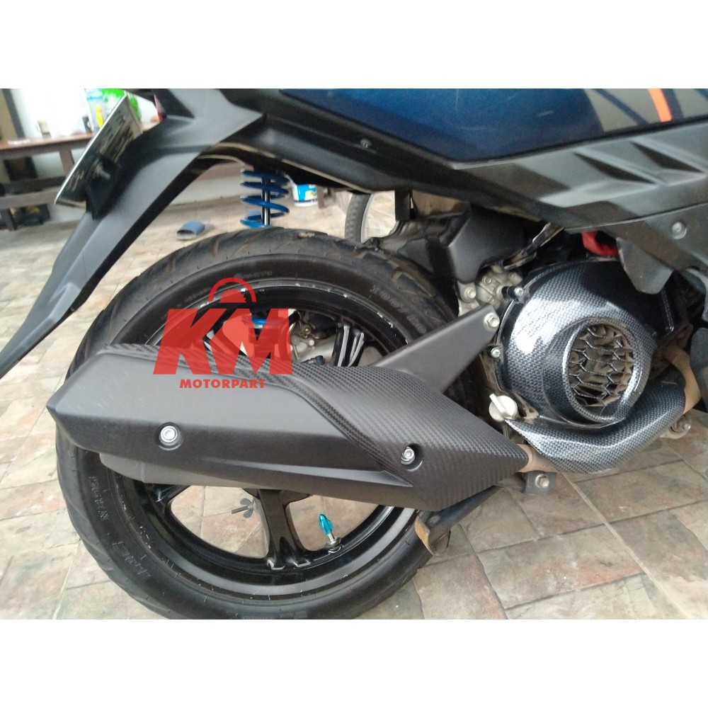 Cover Tutup Knalpot Mio M3 Mio Z SOUL GT 125 FINO 125 Fi Variasi Knalpot Mio