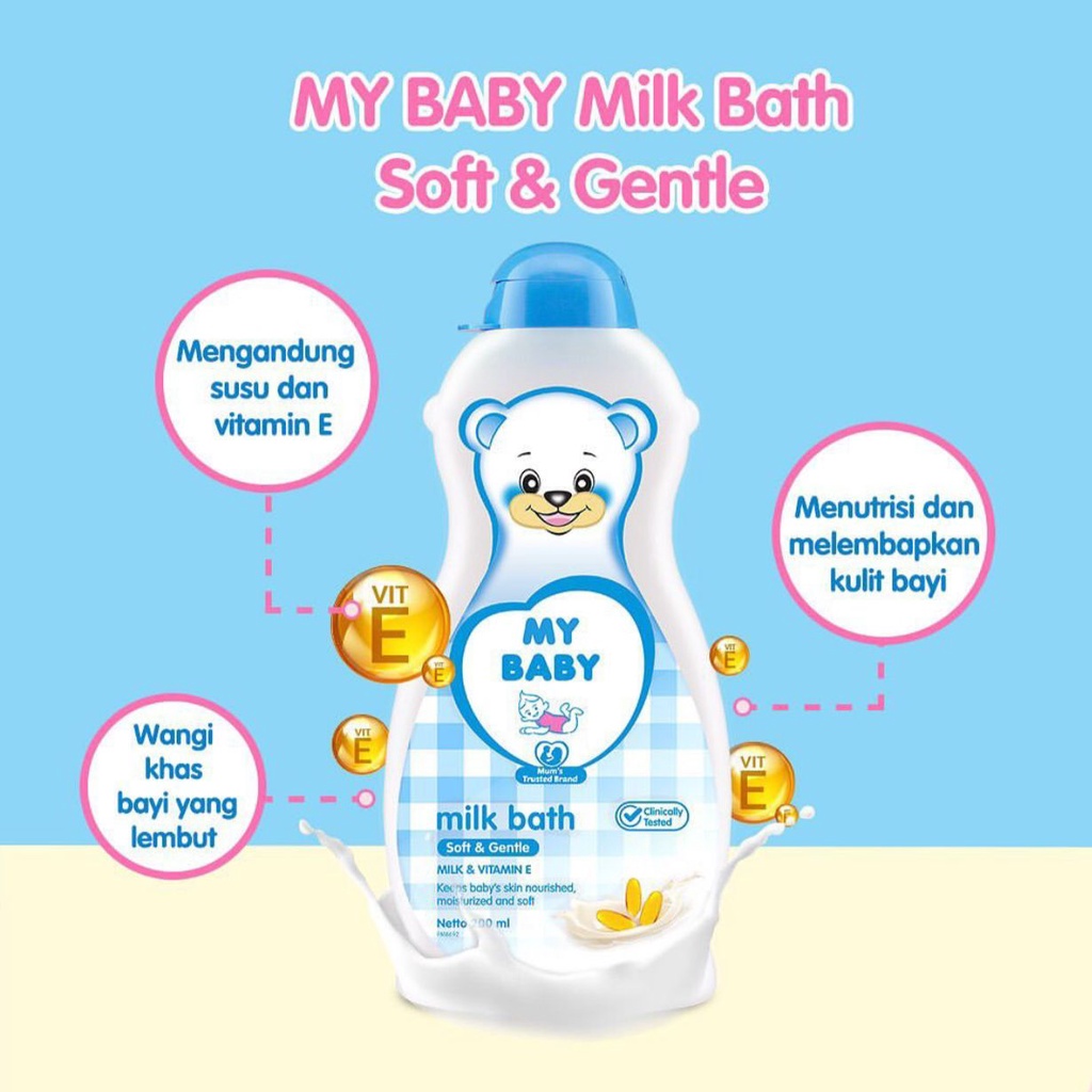 MY BABY Hair &amp; Body Care | Shampoo Milk Bath Lotion Cologne