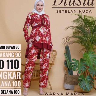 Buruan Beli Daster Arab dlusia setelan HUDA â™¦ | Shopee