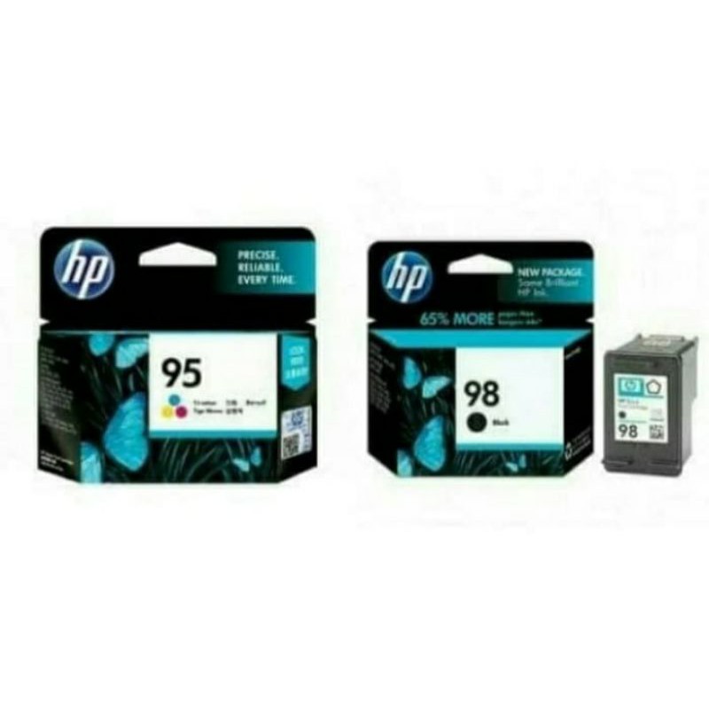 tinta cartridge hp 98black+95colour original HP Deskjet460c, 5740, 6540, 6840, 9800, 98600