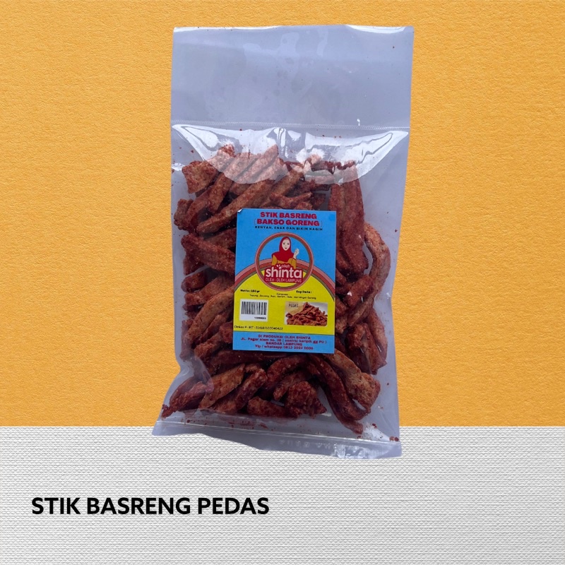 

Shinta Stik Basreng Pedas 150 Gr