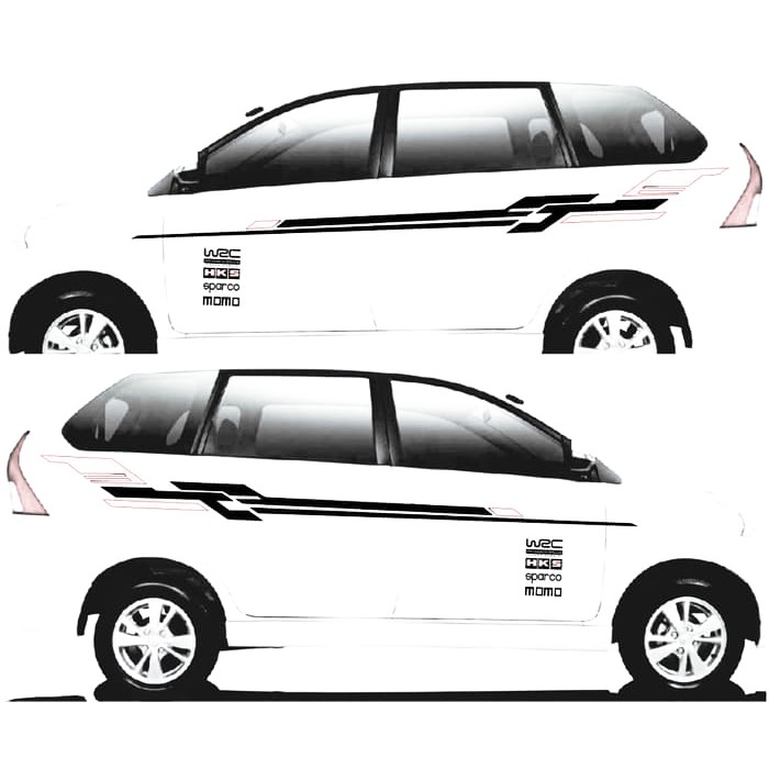 terlaris stiker mobil xenia cutting stiker xenia striping xenia