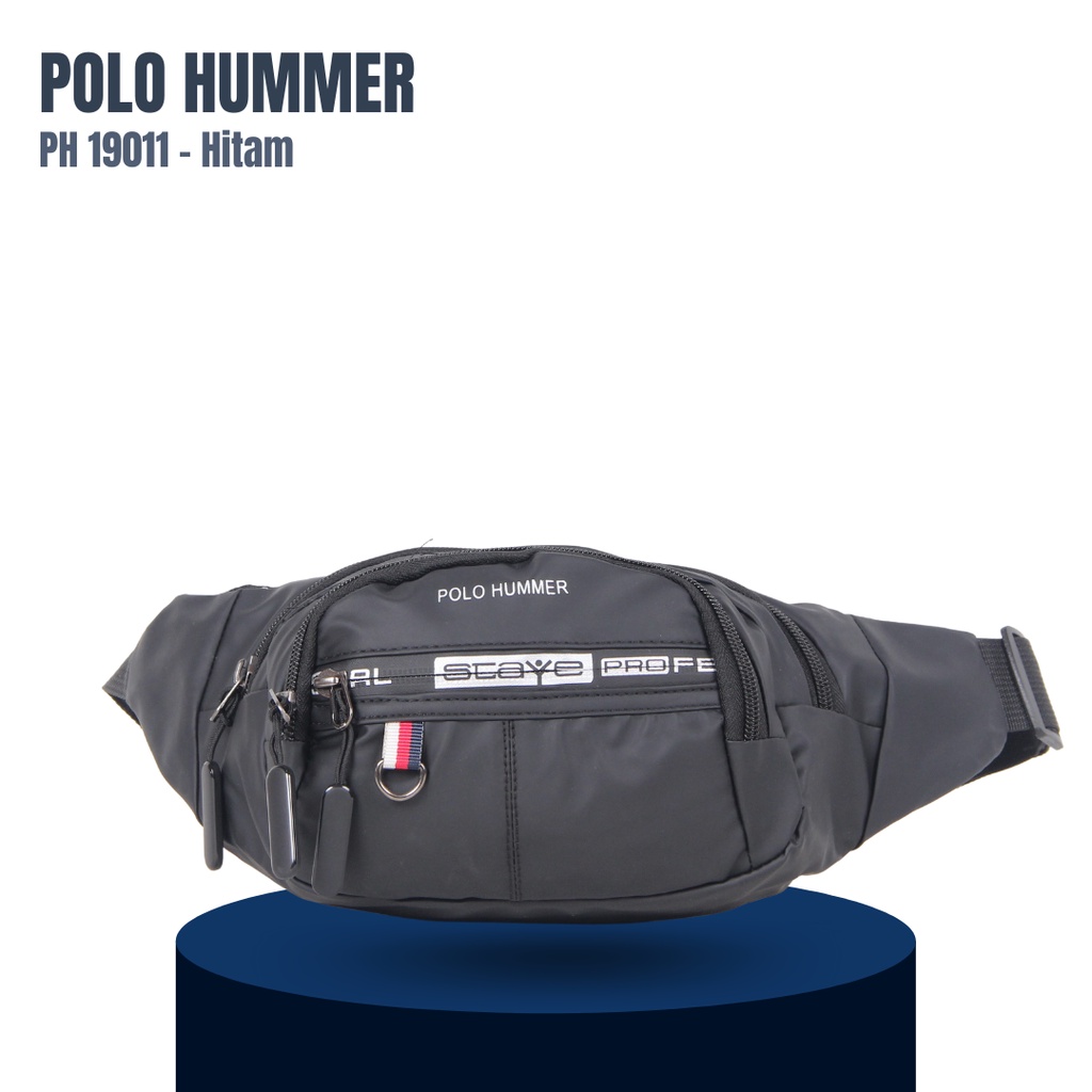 Tas Selempang Bahu Pinggang Punggung Waist bag POLO HUMMER Aksesoris Pria Wanita Termurah Berkualitas