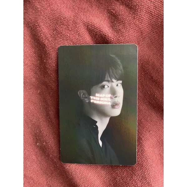BTS Official Photocard Holo MOTS Concept Photobook Seokjin Jin PC