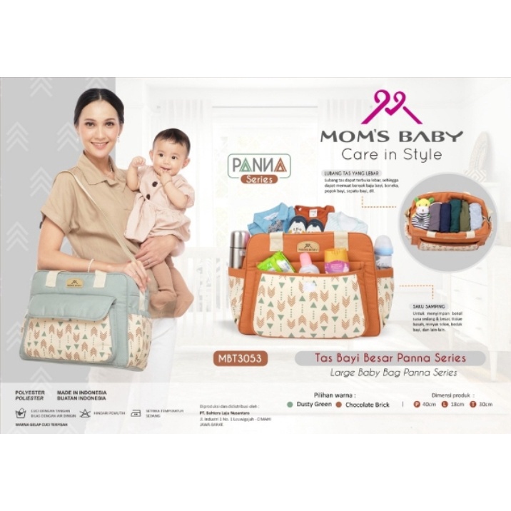 Tas Bayi Besar Panna Series - MBT3053 Moms Baby