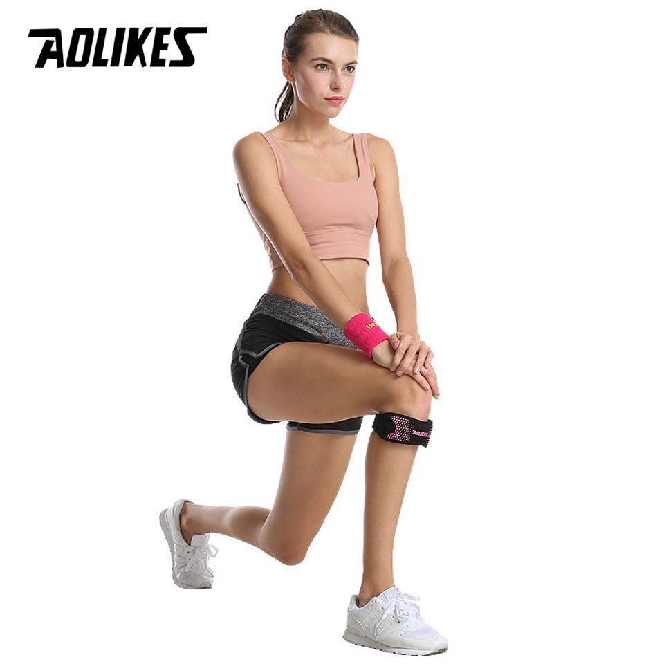 Pelindung Lutut Fitness Gym Olahraga Knee Support Brace Wrap