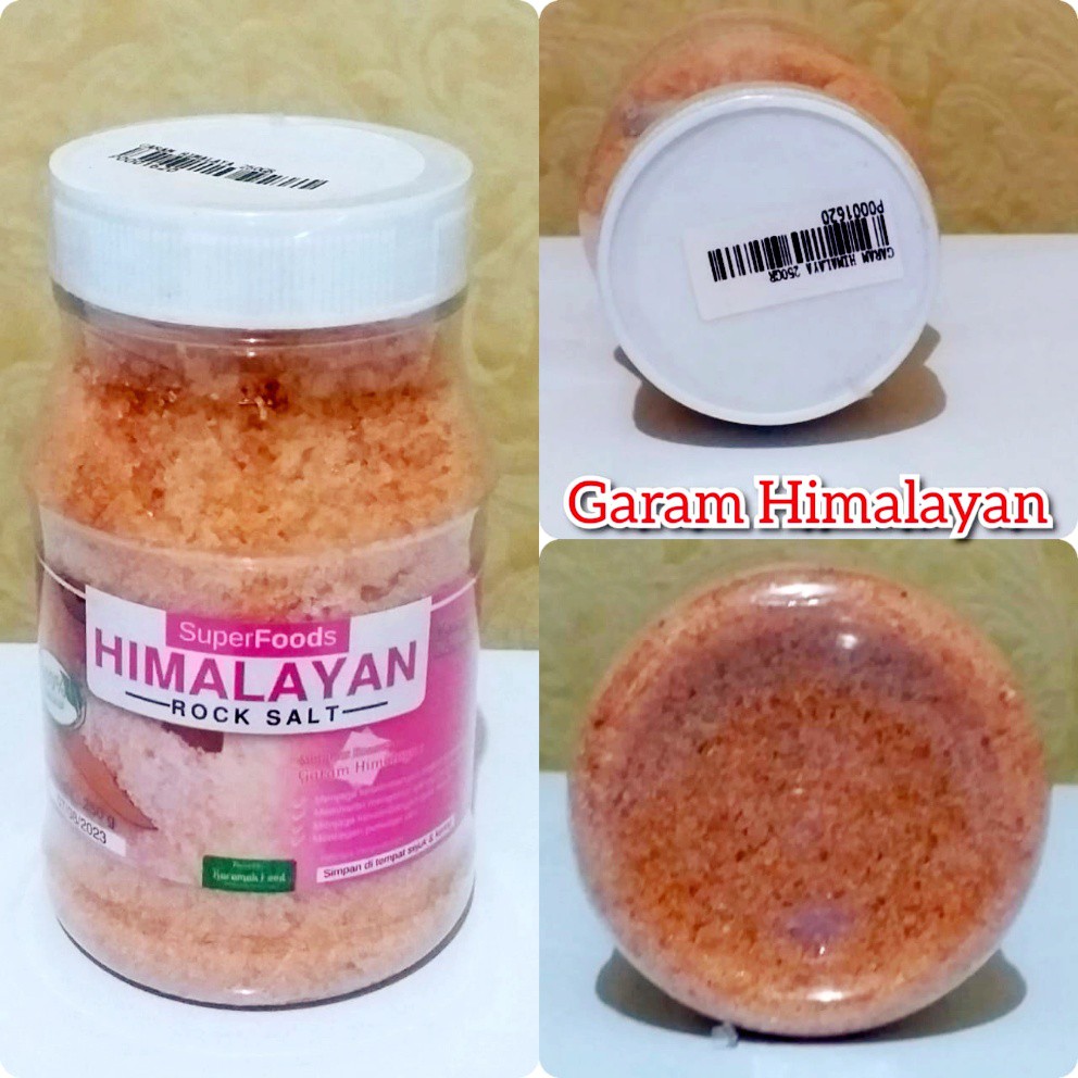 

[ORI] Garam Himalaya 500 gram | Himsalt original murah | Premium Rock Salt