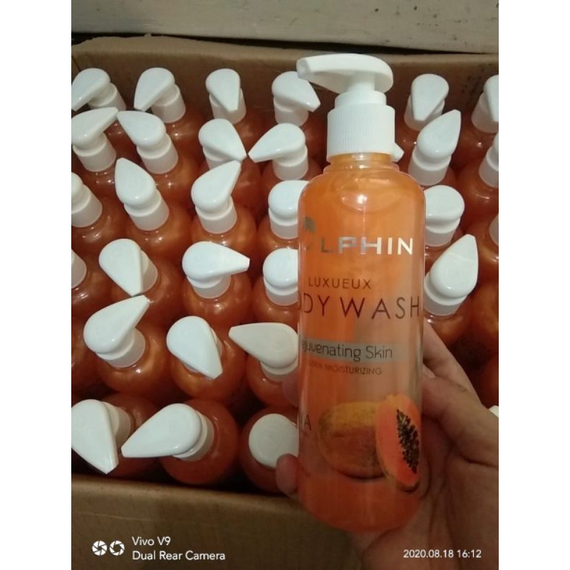 bodywash dolphin pepaya