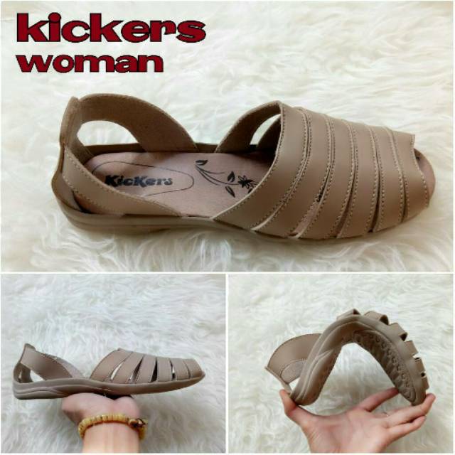 SANDAL CEWEK CEWE WANITA SELOP JEPIT FLAT KICKERS MURAH EMPUK NYAMAN ANTI SELIP