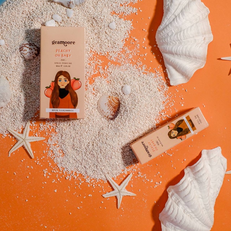 PARFUM GEAMOORE 6ML INSPIRED PARFUM GEAMOORE PARFUM THAILAND PARFUM MURAH COLOGNE PARFUME BACCARAT-Peach Oh Baby