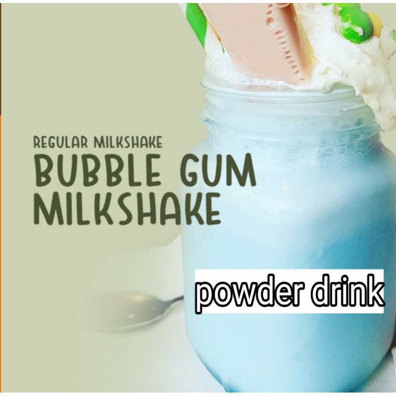 

buble gum powder drink 1kg/ bubuk minuman 1kg