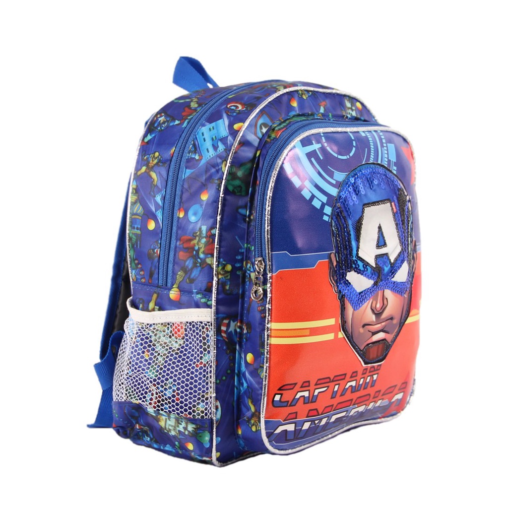 [KLIKTAS] Tas Ransel LED Sekolah Anak Laki - Calypso 3722 - Backpack PAUD TK