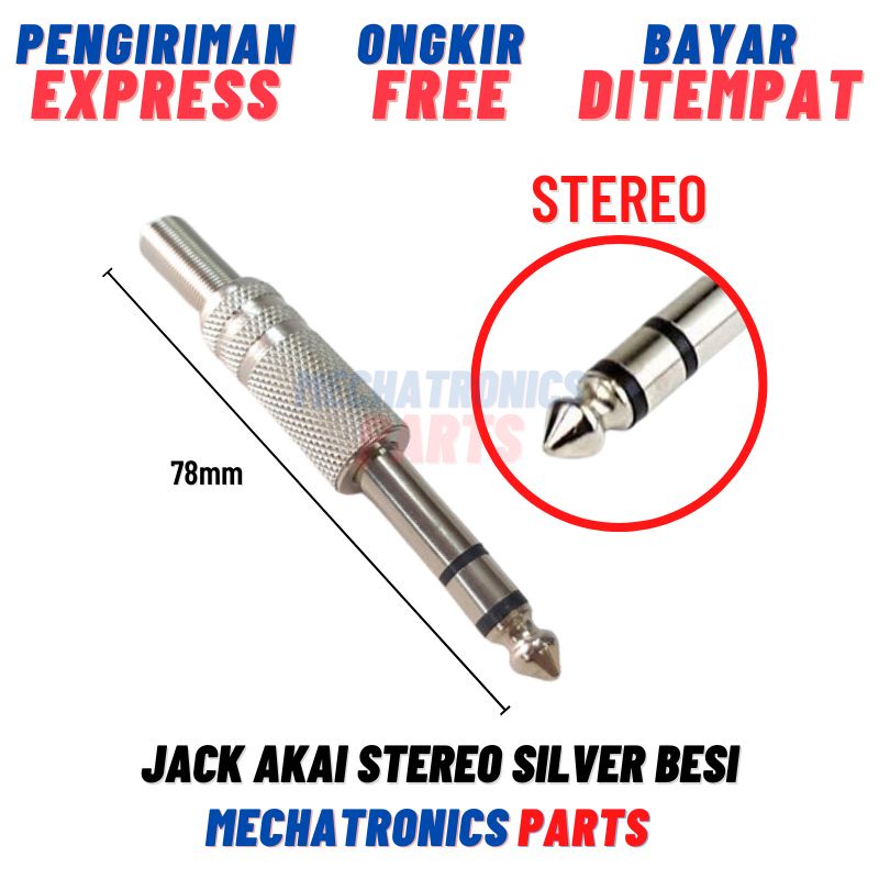 [SOC-9132] JACK AKAI STEREO SILVER BESI