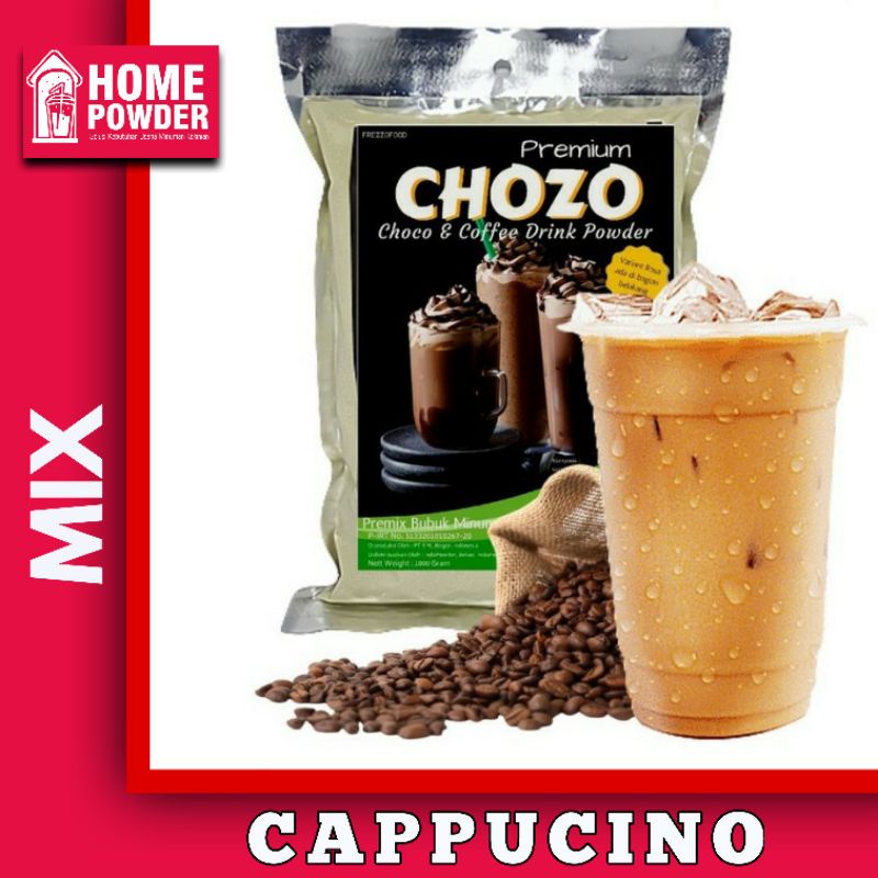 

Bubuk Minuman Chozo Coffee Kopi Cappucino 1kg Minuman Capcin Cappucino Cincau Es Buah