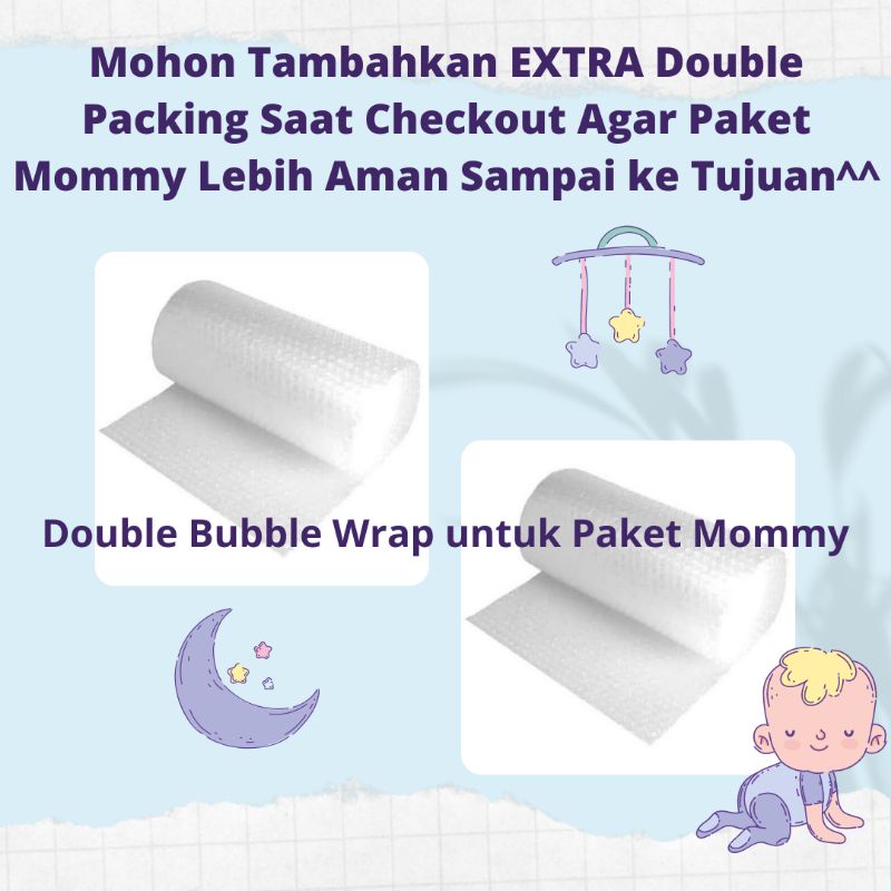 

EXTRA DOUBLE PACKING UNTUK BABY GIFT (GIFT BOX) / KADO BAYI / HAMPERS BAYI