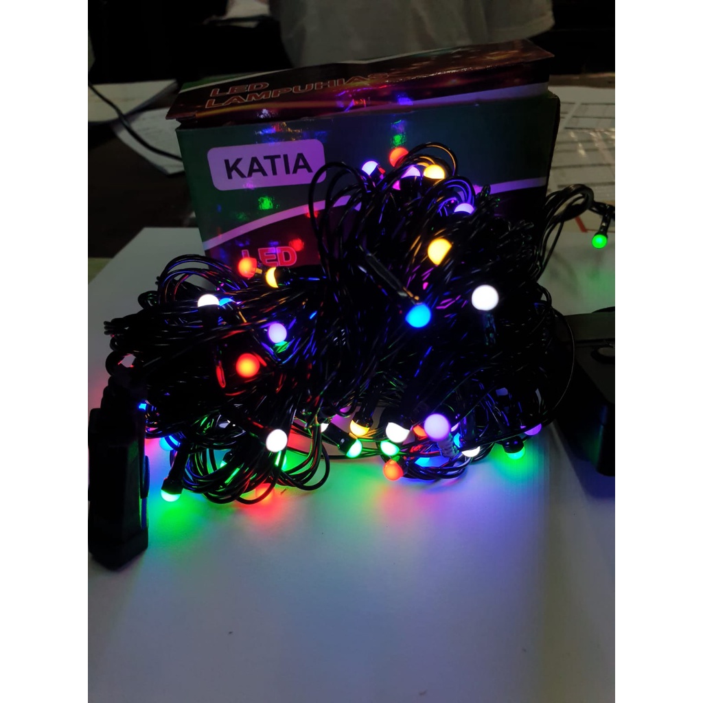 Lampu Hias Natal / 17 Agustusan Lampu Hias Katia Motif Bola Kecil