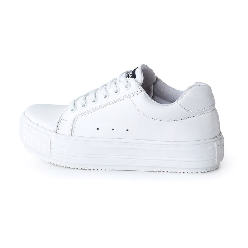 Sepatu Casual Sneakers Wanita Putih Terbaru | Sepatu Cewek Mills | Sepatu Distro CW | Sepatu Branded Lokal Cibaduyut Bandung | Sepatu Kasual Sport Olahraga