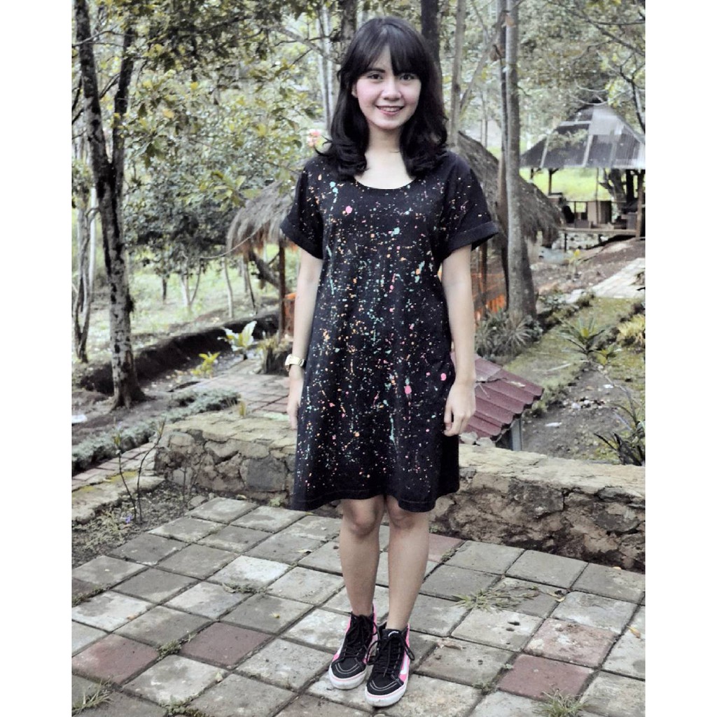 YOUZHA CASUAL DRESS SPLASH