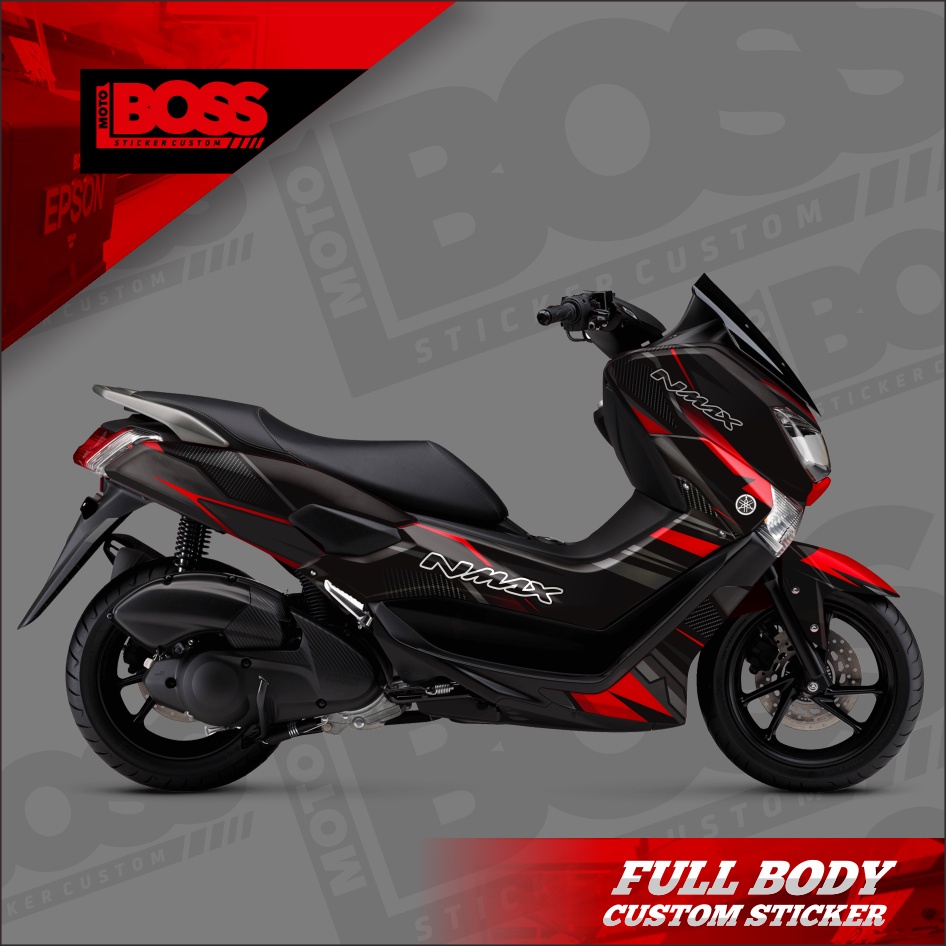 Decal Sticker Stiker Yamaha Nmax 2016 2017 2018 2019 Full Body Striping Full Body Nmax Motif PROstrt
