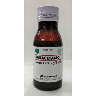 Jual Paracetamol Sirup 120mg/5ml Isi 60ml - Obat Penurun Demam | Shopee ...