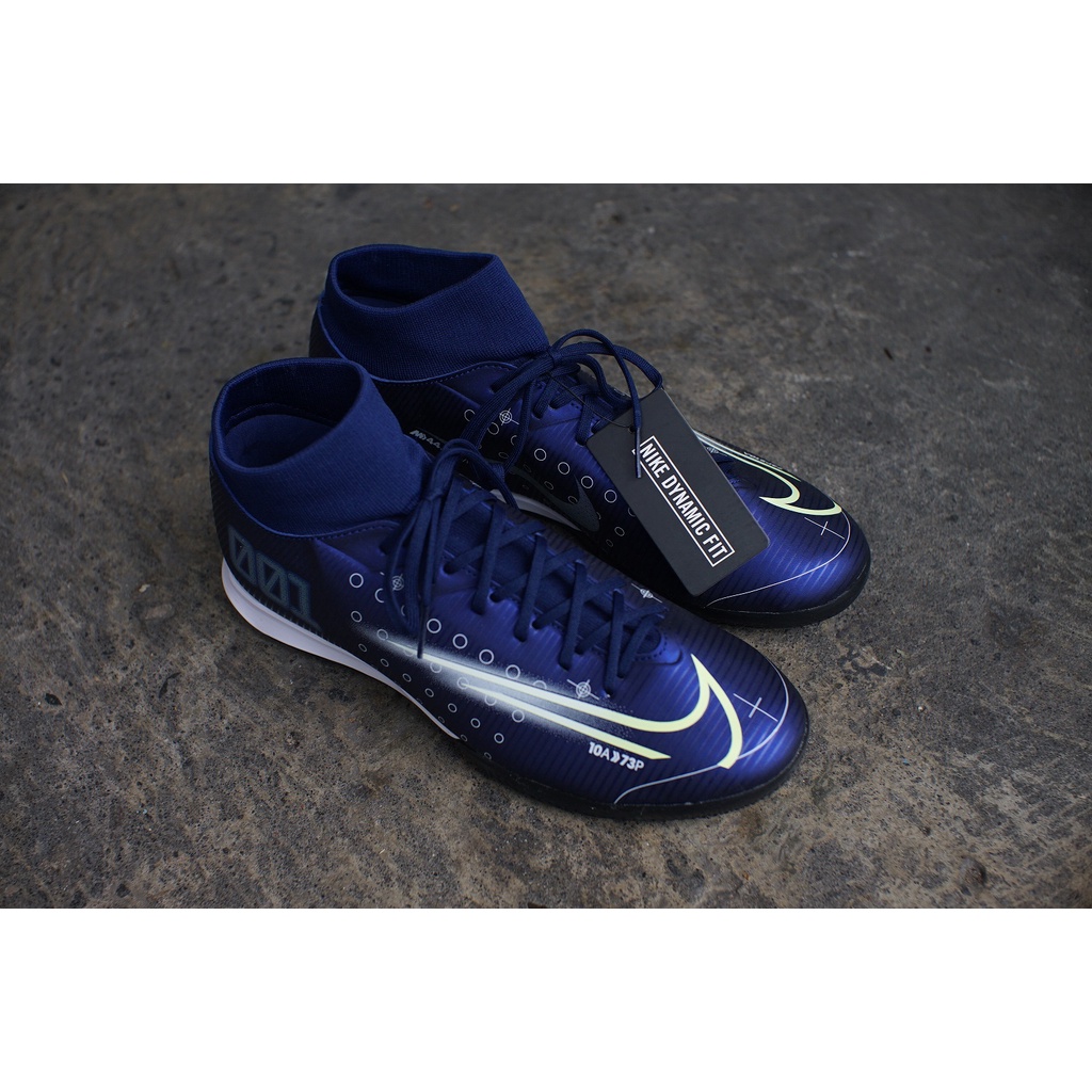Sepatu Futsal Nike Superfly 7 Academy MDS IC Blue Void  Original BNIB