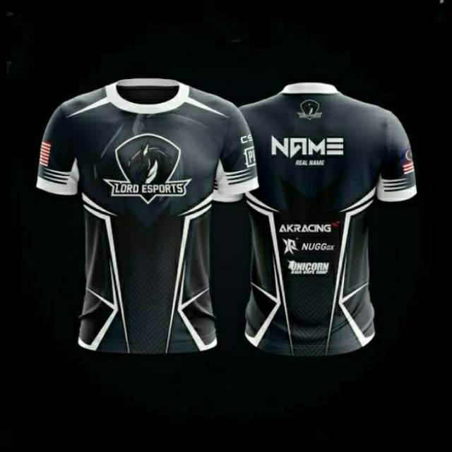 custom baju esport