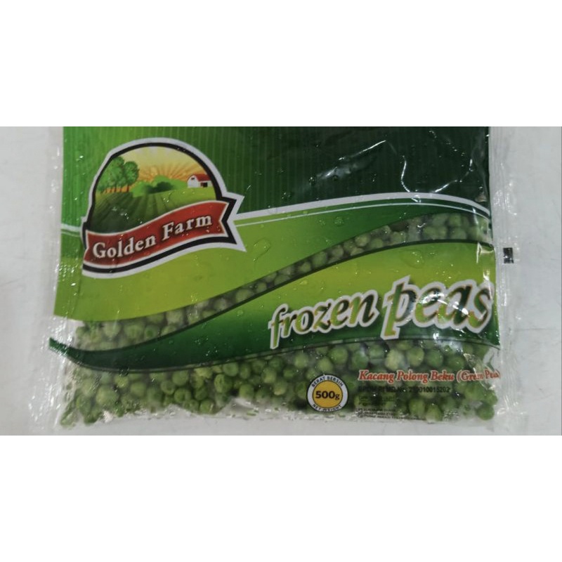 

Golden Farm Green Peas Frozen 500 Gram