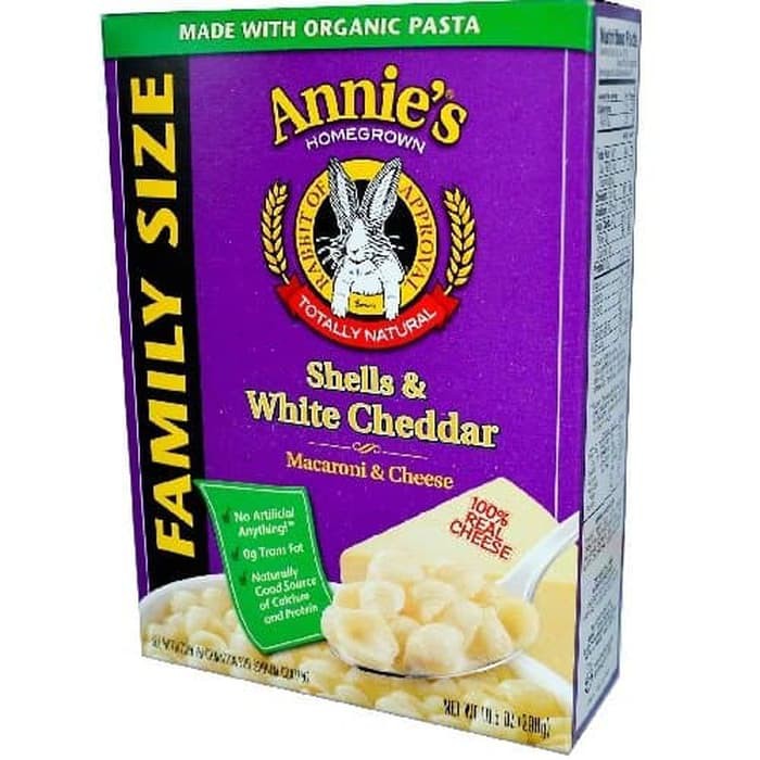 

Annie's Annies Macaroni & Cheese Family Size Shells & White Cheddar