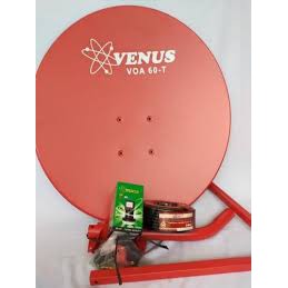 Dish 60 Venus FUllset LNB + Kabel 5 pcs