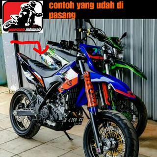 sarung/kulit cover jok trail motif KTM universal pnp crf,klx,wr155