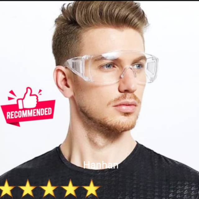 Kacamata pelindung APD medis safety protection corona