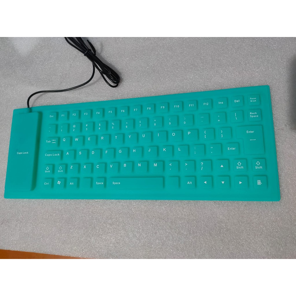 Keyboard Flexibel USB Gulung ANTI AIR