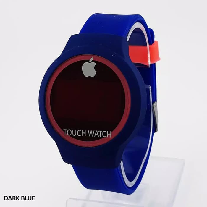 JAM TANGAN IPHONE WATCH BULAT FASHION COWOK CEWEK MURAH Strap Rubber