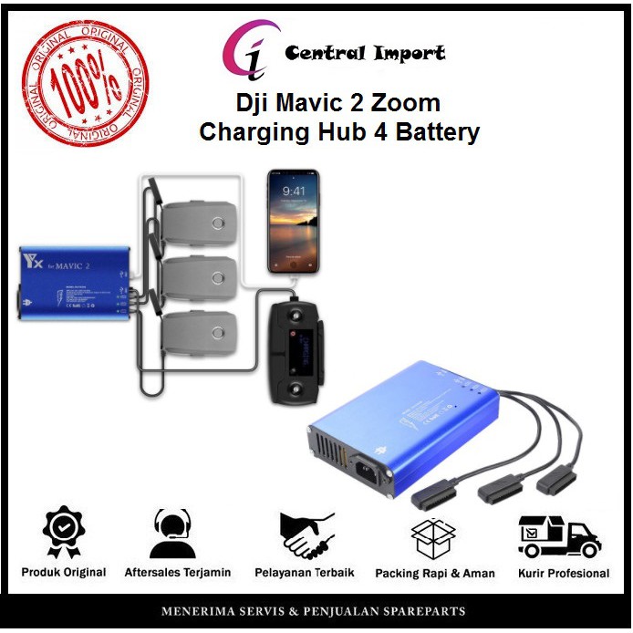 Dji Mavic 2 Charger Hub 5in1 - Dji Mavic 2 Zoom Charging Hub 3 Battery