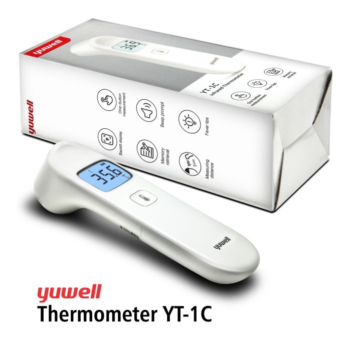 THERMOMETER YUWELL YHW YT1C THERMOMETER INFRARED TERMOMETER DAHI MEDICAL ONLINE