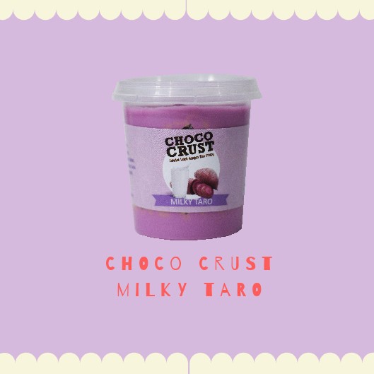 

CEMILAN COKLAT CEMILAN KEKINIAN CEMILAN COKELAT CHOCO CRUST MILKY TARO CUP CEMILAN COKELAT