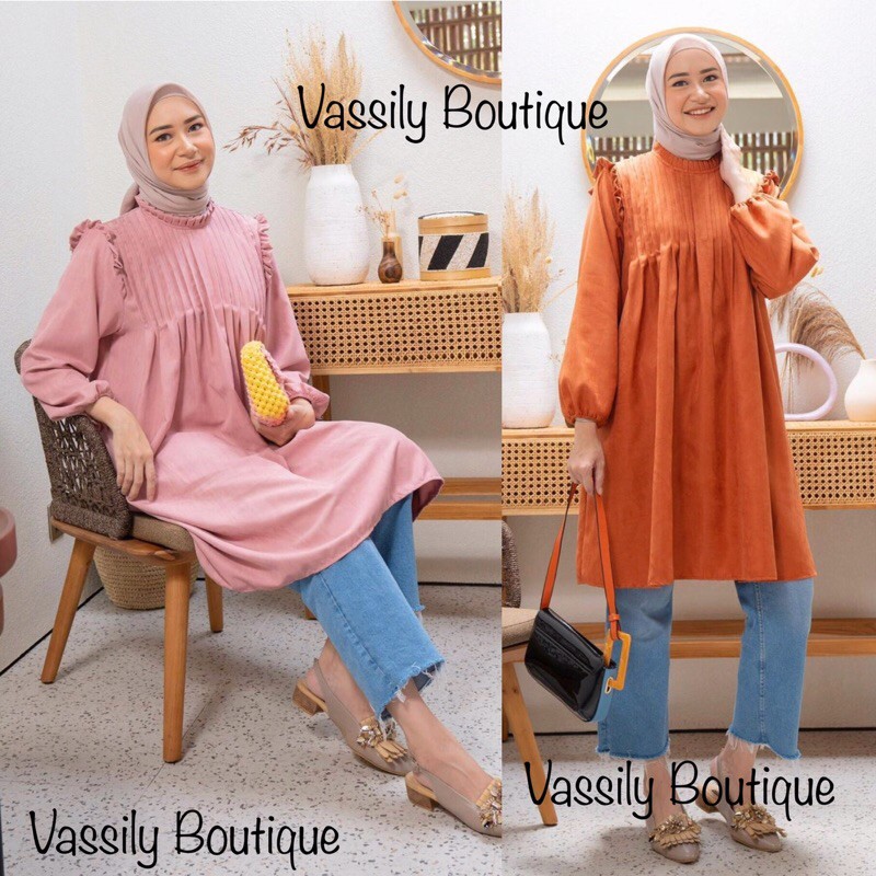 Cassia Midi Terra, Cassia Midi Powder Pink, Lilac, Khaki by Haidee & Orlin