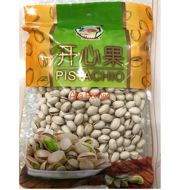 

Pistachio Plum Blossom 750 gr / USA Roasted Pistachio / Khoi Sim Theu