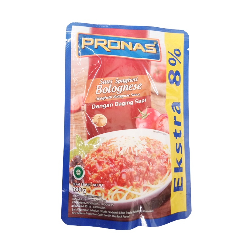 

Pronas Bolognaise Sauce All Variant