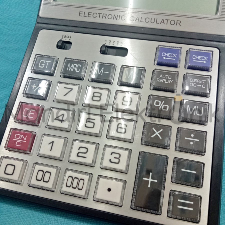 Kalkulator Citizen CT-614C 14 Digit 2 Power Kalkulator Besar