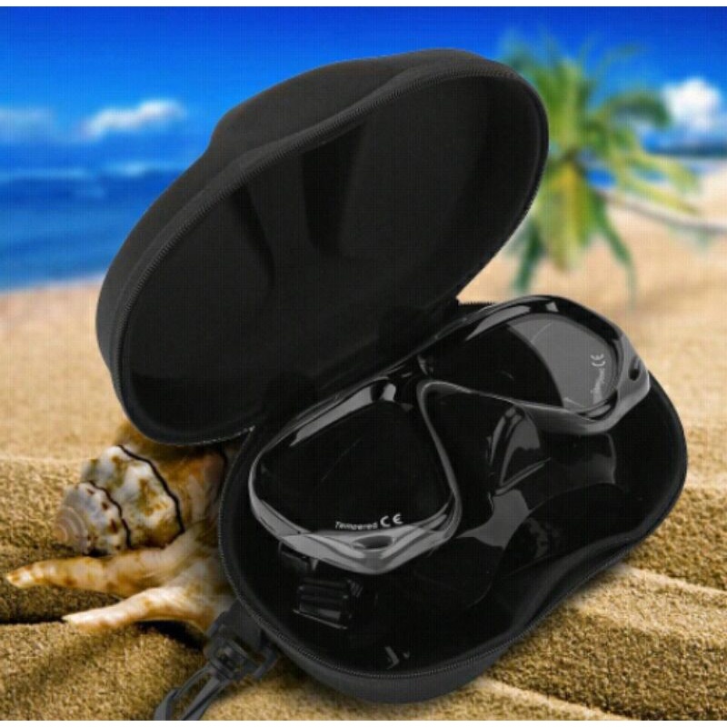 Kotak Masker Kacamata Selam Diving Snorkeling Mask Box Hard Case