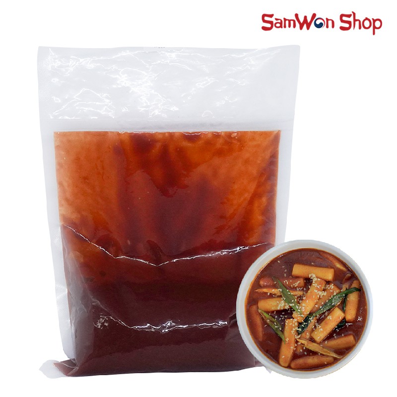 

TTEOKBOKKI SAUCE PLAZA KOREA FRESHLY MADE 630 GR - SAUS TOPOKKI SAOS TOKPOKI KOREAN RICE CAKE