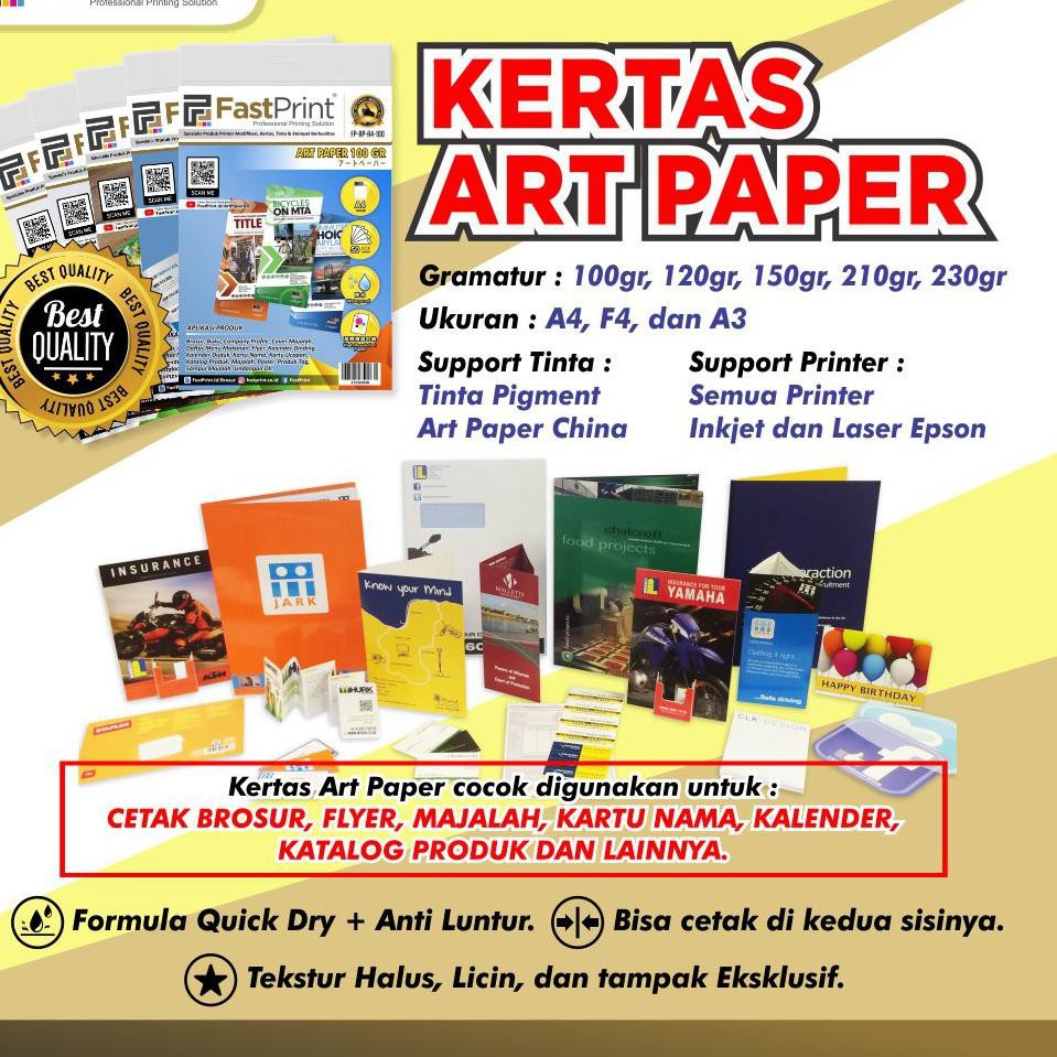 

Big Sales Kertas Art Paper A3 Fast Print .,.