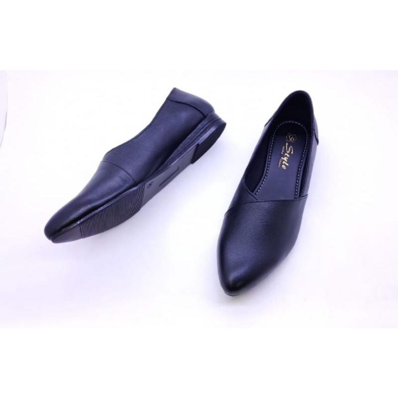 sepatu kantor plat kulit asli sepatu kantor wanita kulit asli sepatu flat wanita sepatu santai spatu