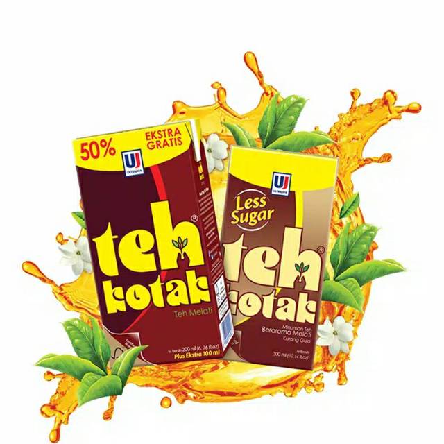 GOSEND | TEH KOTAK 1 DUS@300ml JASMINE TEA