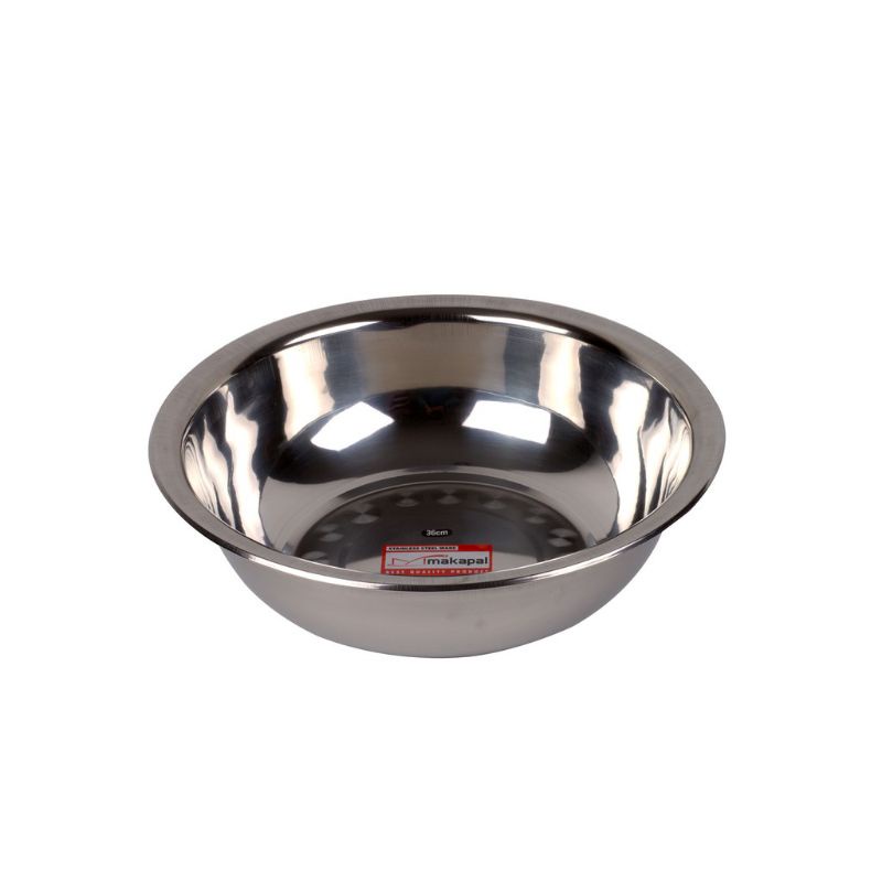 Mangkok Baskom Stainless Serbaguna Waskom Mixing Bowl 14cm baskom kecil waskom kecil baskom lalapan