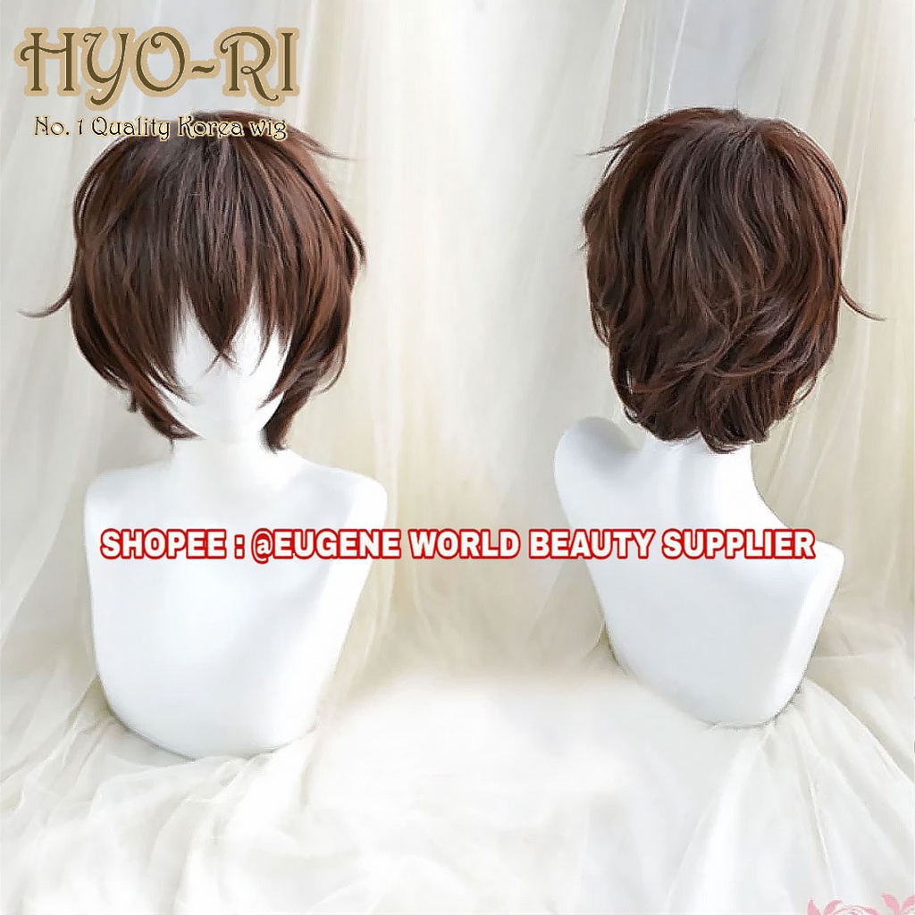 READY STOCK - WIG OSAMU DAZAI WIG DAZAI OSAMU WIG OSAMU DASAI WIG DASAI OSAMU WIG COSPLAY ANIME BUNG